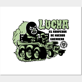 LUCHA CAR C Posters and Art